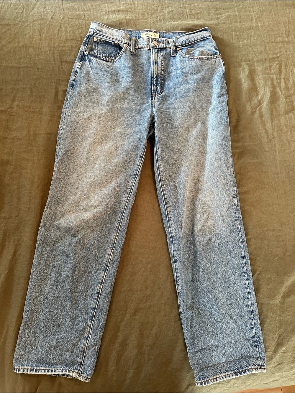 Madewell straight jeans